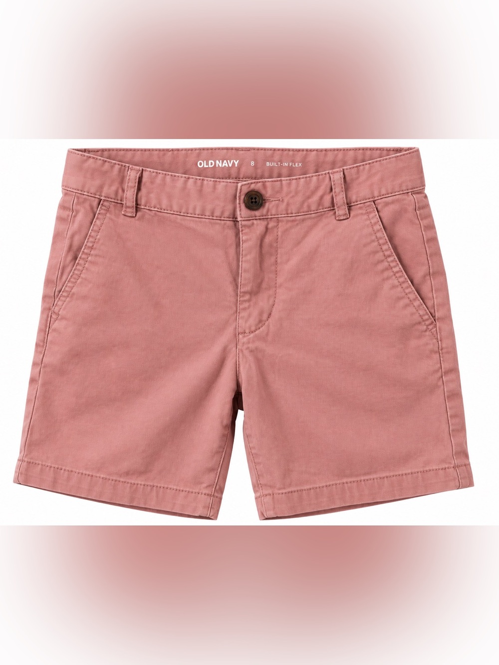 Old Navy Boys' Rose Pink Chino Shorts